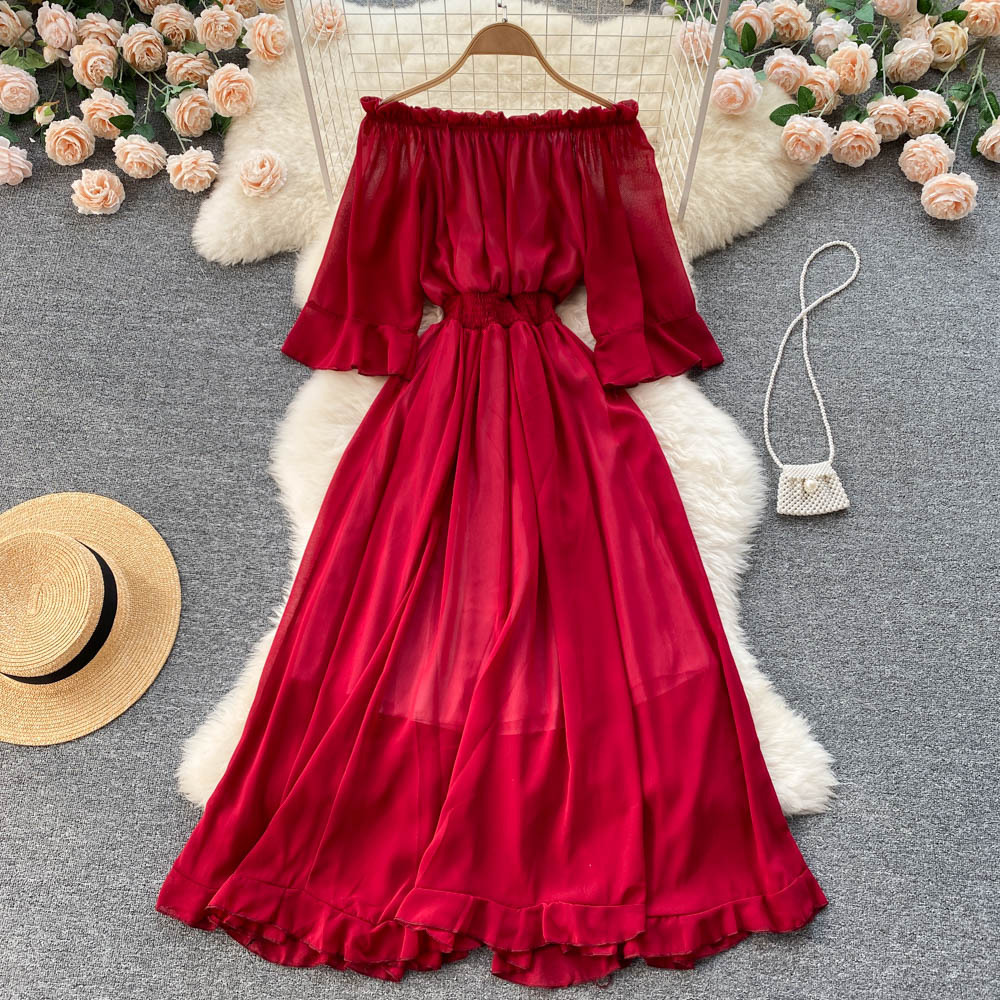sd-18609 dress-red